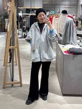 「リラックス」｜nozomi2lepsimさん（レディース・158cm）の冬コーディネート