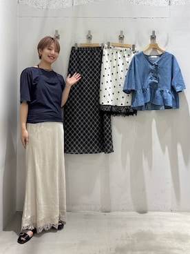 nozomi2lepsimさん(レディース・158cm)の夏コーディネート