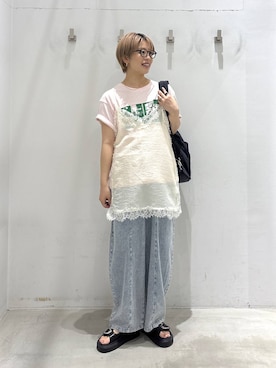 nozomi2lepsimさん(レディース・158cm)の夏コーディネート