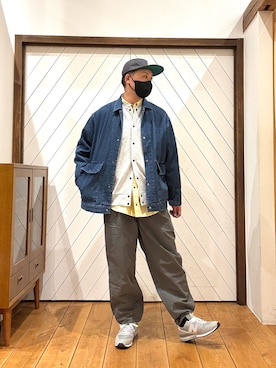 maechangさん（メンズ・181cm）の冬コーディネート