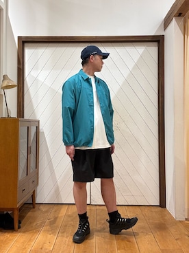 「MARMOT（マーモット）のアイテム（ジャケット/アウター）」を使った、maechangさん（メンズ・181cm）の春コーディネート