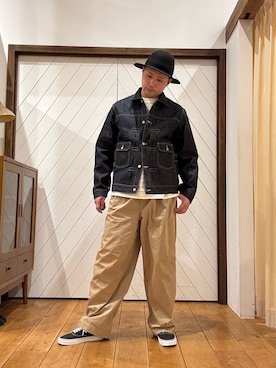 maechangさん（メンズ・181cm）の春コーディネート