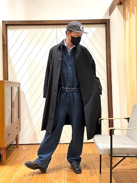 maechangさん（メンズ・181cm）の冬コーディネート