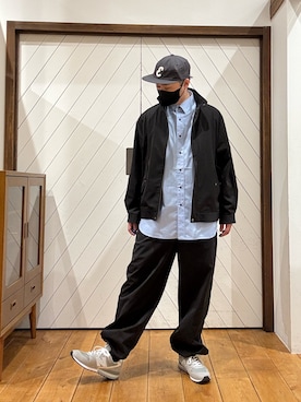 maechangさん（メンズ・181cm）の冬コーディネート