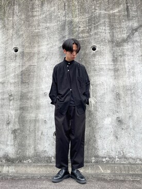 「ESSAY（エッセイ）のアイテム（トップス）」を使った、shuさん（メンズ・175cm）の夏コーディネート