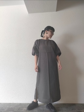 「アイテム（イヤリング）」を使った、manamiさん（レディース・157cm）の夏コーディネート