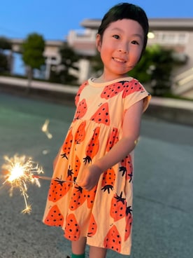 「maarook（マルーク）のアイテム」を使った、kaedeさん（キッズ・100cm）の秋コーディネート