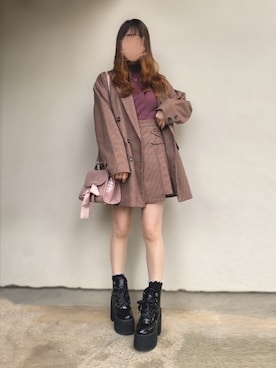 「Maison de FLEUR（メゾンドフルール）のアイテム」を使った、🐰ㅤメ ｲ ﾒ ｲㅤ🐰さん（骨格ストレート・レディース・154cm）の秋コーディネート