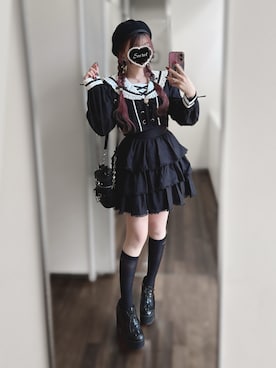 「アイテム（セットアップ）」を使った、🐰ㅤメ ｲ ﾒ ｲㅤ🐰さん（レディース・154cm）の秋コーディネート