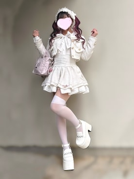 「アイテム（セットアップ）」を使った、🐰ㅤメ ｲ ﾒ ｲㅤ🐰さん（レディース・154cm）の春コーディネート