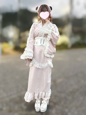 「アイテム（アームカバー）」を使った、🐰ㅤメ ｲ ﾒ ｲㅤ🐰さん（レディース・154cm）の秋コーディネート
