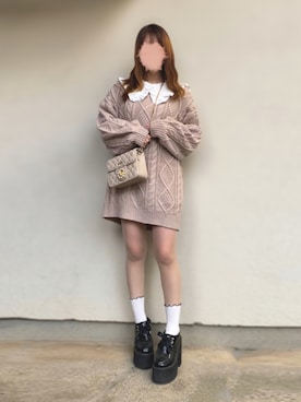 🐰ㅤメ イ メ イㅤ🐰さん(レディース・153cm)の秋コーディネート
