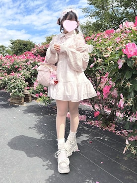 「量産型」｜🐰ㅤメ ｲ ﾒ ｲㅤ🐰さん（レディース・154cm）の夏コーディネート