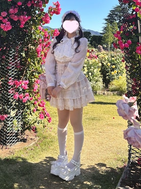 「YOSUKE（ヨースケ）のアイテム」を使った、🐰ㅤメ ｲ ﾒ ｲㅤ🐰さん（レディース・154cm）の夏コーディネート