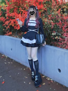 「アイテム（セットアップ）」を使った、🐰ㅤメ ｲ ﾒ ｲㅤ🐰さん（レディース・154cm）の秋コーディネート