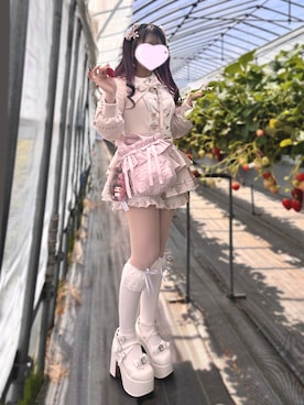 「アイテム（セットアップ）」を使った、🐰ㅤメ ｲ ﾒ ｲㅤ🐰さん（レディース・154cm）の春コーディネート