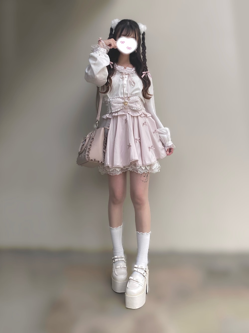 LIZLISA メニーリボンサーキュラースカート Tokyo Kawaii Life(LIZ LIZLISA メニーリボンサーキュラースカート Tokyo Kawaii Life(LIZ