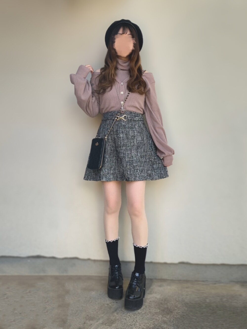 pium ‪‪❤︎‬ ロゴビジュースタッズベレー帽 🐰ㅤメ ｲ ﾒ ｲ‬