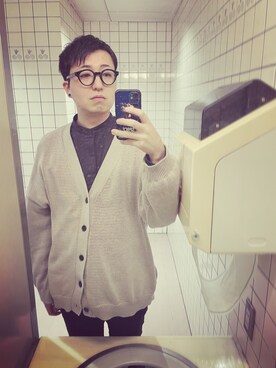 723さん（メンズ・180cm）の冬コーディネート