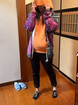 「アイテム（ソックス/靴下）」を使った、🐸🐸たつきてぃー🧸さん（レディース・162cm・30代）の秋コーディネート