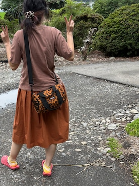 「CHANEL（シャネル）のアイテム（メイクアップ）」を使った、🐸🐸たつきてぃー🧸さん（レディース・162cm）の夏コーディネート