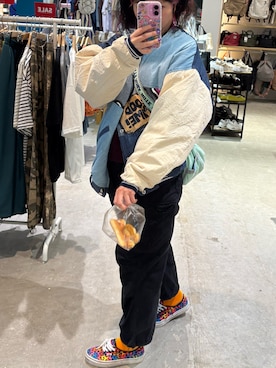 「Avail（アベイル）のアイテム」を使った、🐸🐸たつきてぃー🧸さん（レディース・163cm）の春コーディネート