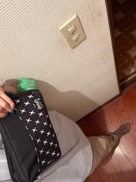 「アイテム（サンダル、ブルー系）」を使った、🐸🐸たつきてぃー🧸さん（レディース・162cm）の夏コーディネート