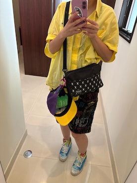 「アイテム（ソックス/靴下）」を使った、🐸🐸たつきてぃー🧸さん（レディース・162cm・30代）の夏コーディネート