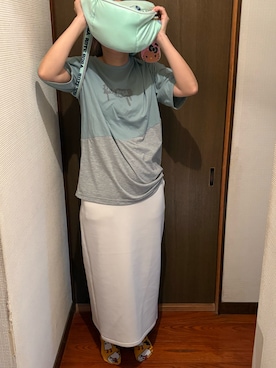 「アイテム（ソックス/靴下、ブラウン系）」を使った、🐸🐸たつきてぃー🧸さん（レディース・162cm）の秋コーディネート