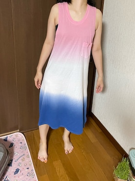 「夏たつきてぃー」｜「アイテム（ワンピース/ドレス）」を使った、🐸🐸たつきてぃー🧸さん（レディース・162cm）の秋コーディネート