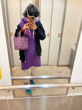 「DC（ディーシー）のアイテム」を使った、🐸🐸たつきてぃー🧸さん（レディース・162cm）の秋コーディネート