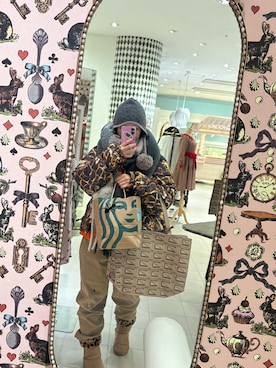 🐸🐸たつきてぃー🧸さん（レディース・163cm）の冬コーディネート