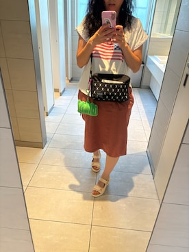 「アイテム（その他シューズ）」を使った、🐸🐸たつきてぃー🧸さん（レディース・162cm）の夏コーディネート