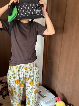 「アイテム（デジタル腕時計）」を使った、🐸🐸たつきてぃー🧸さん（レディース・162cm・30代）の夏コーディネート