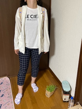 「DC（ディーシー）のアイテム」を使った、🐸🐸たつきてぃー🧸さん（レディース・162cm）の秋コーディネート