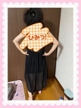 「事務の人の休日」｜「アイテム（ワンピース/ドレス）」を使った、🐸🐸たつきてぃー🧸さん（レディース・162cm）の秋コーディネート