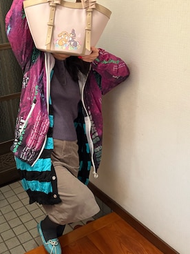 「アイテム（モカシン/デッキシューズ）」を使った、🐸🐸たつきてぃー🧸さん（レディース・162cm）の秋コーディネート