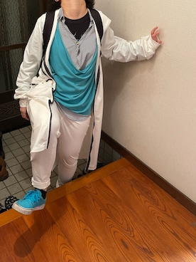 🐸🐸たつきてぃー🧸さんの「ウルトラストレッチクロップドレギンスパンツ」を使ったコーディネート