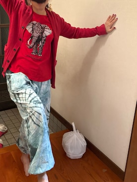 「アイテム（マスカラ）」を使った、🐸🐸たつきてぃー🧸さん（レディース・162cm）の秋コーディネート
