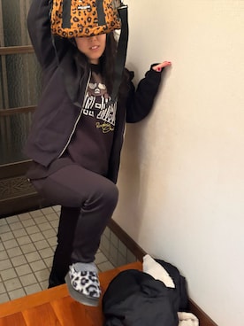 🐸🐸たつきてぃー🧸さん（レディース・163cm）の冬コーディネート