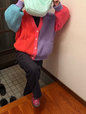 「MILKFED.（ミルクフェド）のアイテム」を使った、🐸🐸たつきてぃー🧸さん（レディース・163cm）の春コーディネート