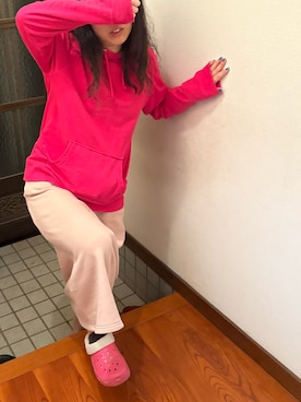 「アイテム（マニキュア/ジェルネイル）」を使った、🐸🐸たつきてぃー🧸さん（レディース・162cm）の秋コーディネート