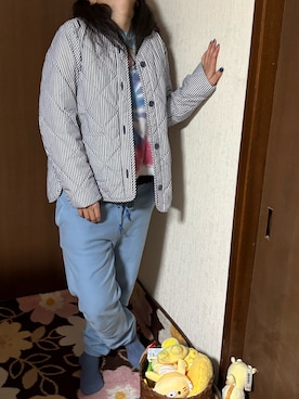 🐸🐸たつきてぃー🧸さん（レディース・163cm）の春コーディネート