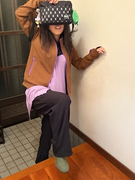 「アイテム（ワンピース/ドレス）」を使った、🐸🐸たつきてぃー🧸さん（レディース・162cm・30代）の秋コーディネート