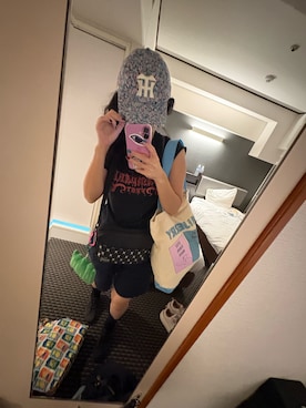 「アイテム（スウェットパンツ）」を使った、🐸🐸たつきてぃー🧸さん（レディース・162cm・30代）の秋コーディネート