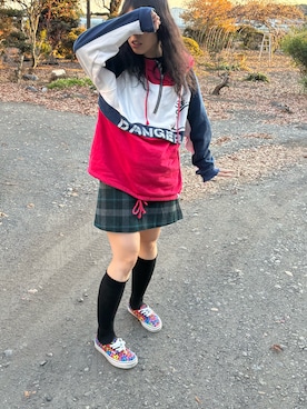 「アイテム（レッグウェア）」を使った、🐸🐸たつきてぃー🧸さん（レディース・163cm・30代）の冬コーディネート