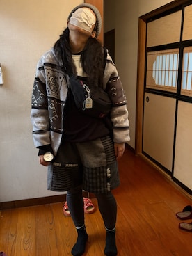 🐸🐸たつきてぃー🧸さんの（UNIQLO | ユニクロ）を使ったコーディネート