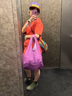 🐸🐸たつきてぃー🧸さん(レディース・162cm)の夏コーディネート