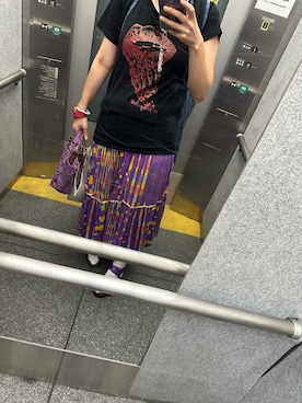 「ALGONQUINS（アルゴンキン）のアイテム」を使った、🐸🐸たつきてぃー🧸さん（レディース・163cm）の秋コーディネート