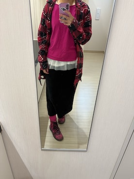 「アイテム（ソックス/靴下）」を使った、🐸🐸たつきてぃー🧸さん（レディース・162cm・30代）の秋コーディネート